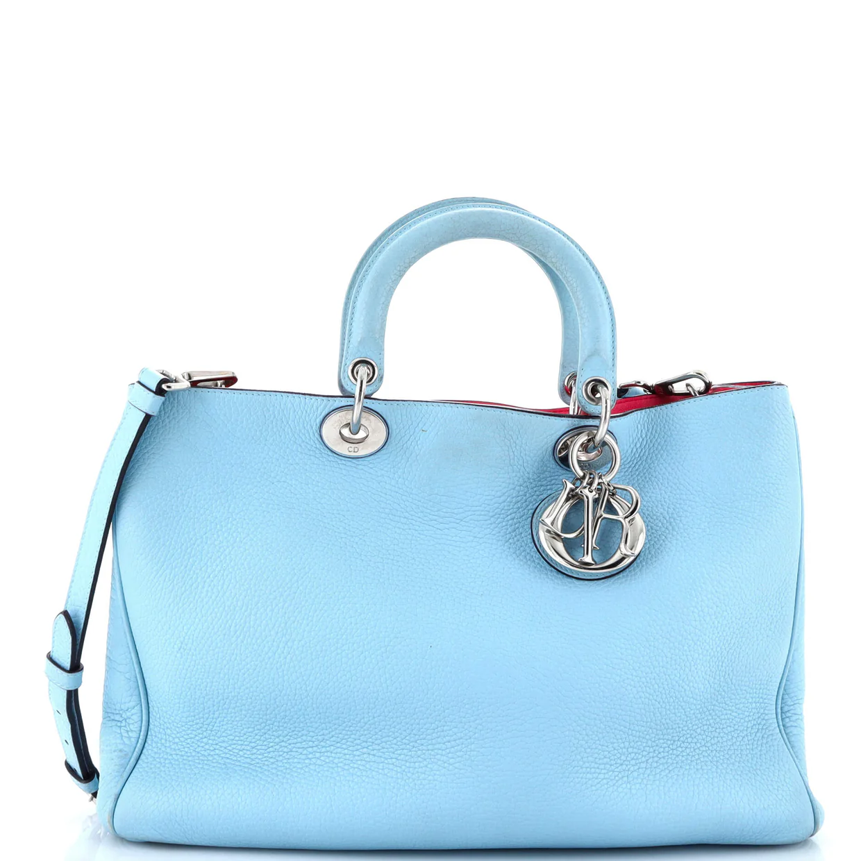 Diorissimo Tote Pebbled Leather Large - Deep Luxury