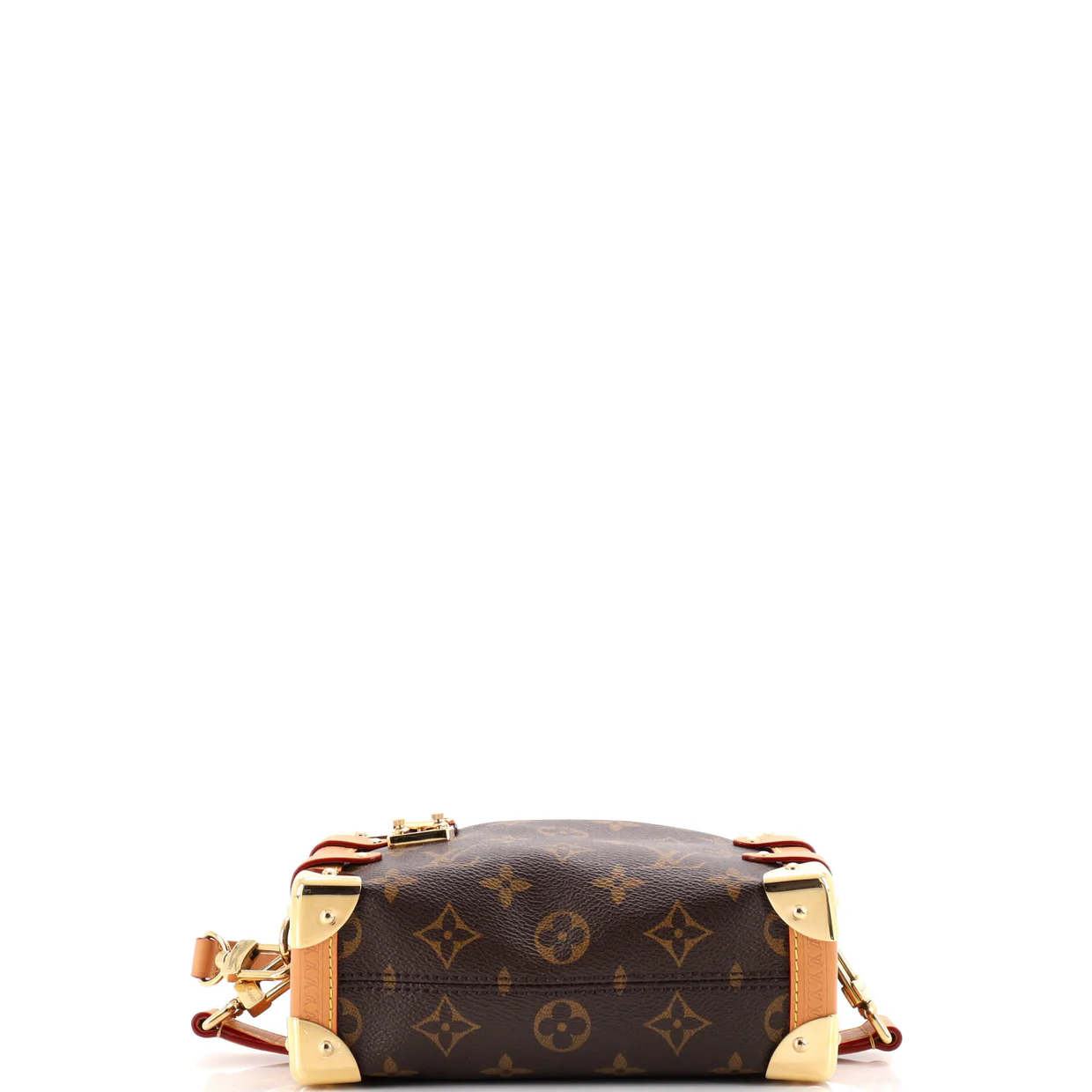 Side Trunk Handbag Monogram Canvas PM - Deep Luxury