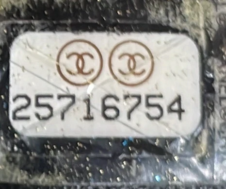 Logo Camellia Shopping Tote Printed Coated Canvas Medium - Deep Luxury