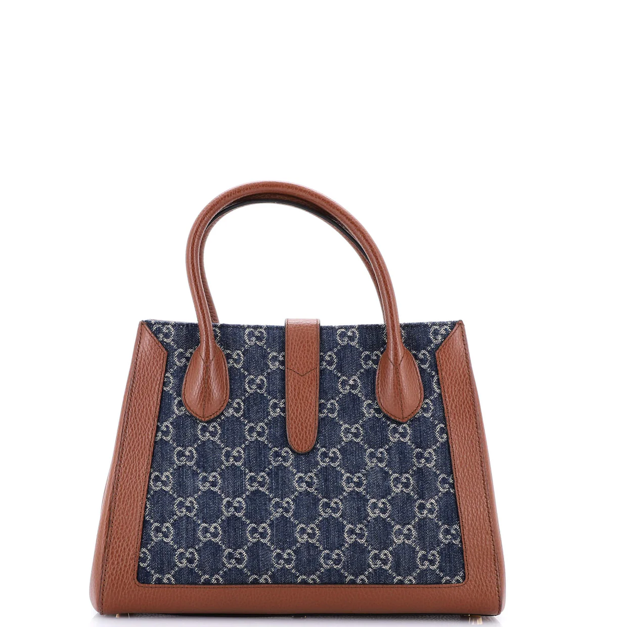 Jackie 1961 Tote GG Denim and Leather Medium - Deep Luxury