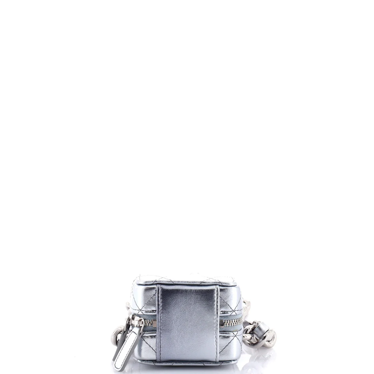 Like A Wallet Clutch With Chain Quilted Gradient Metallic Lambskin Mini - Deep Luxury