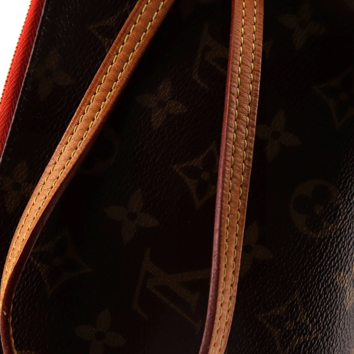 Pallas Clutch Monogram Canvas with Leather - Deep Luxury