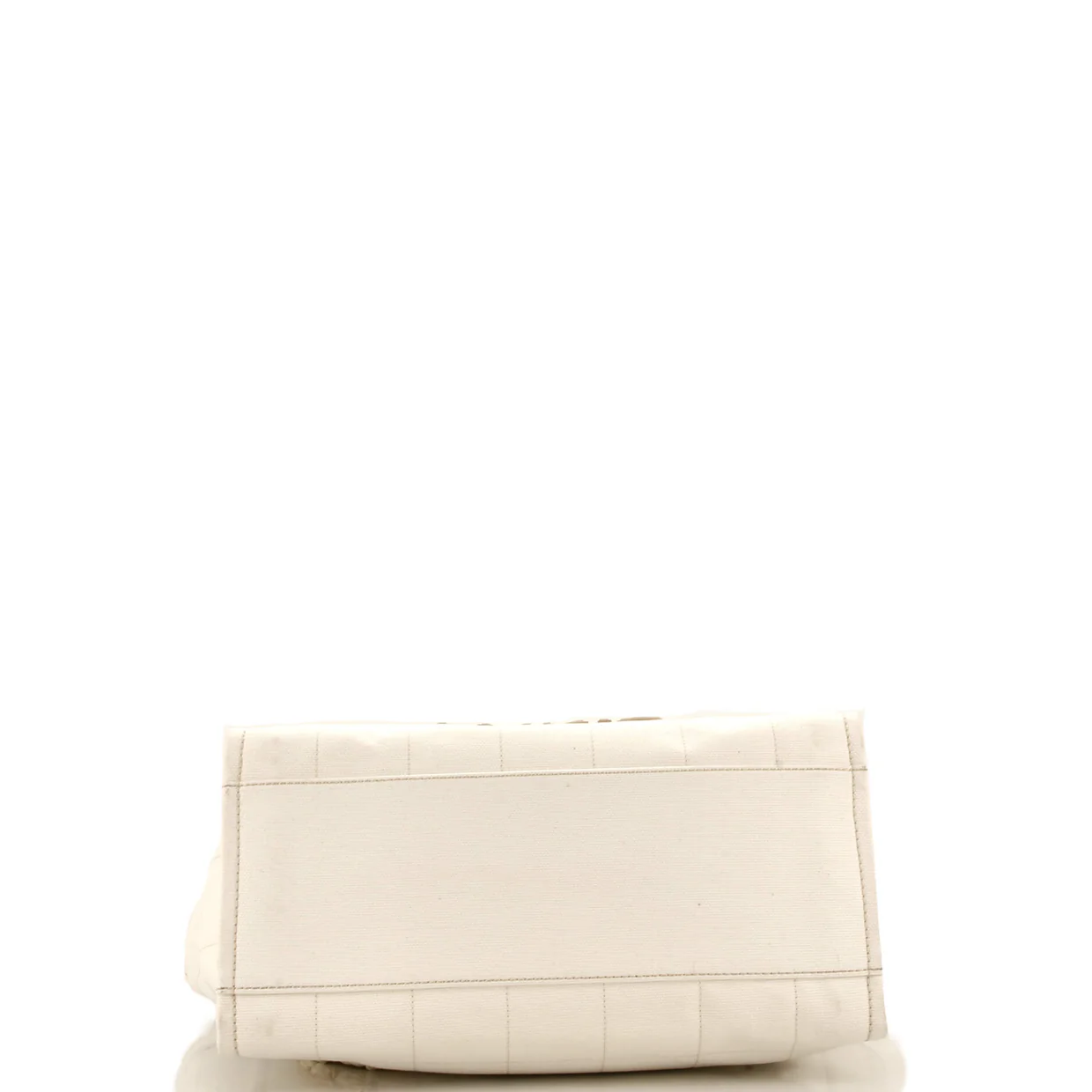 Deauville NM Tote Square Stitched Canvas Medium - Deep Luxury