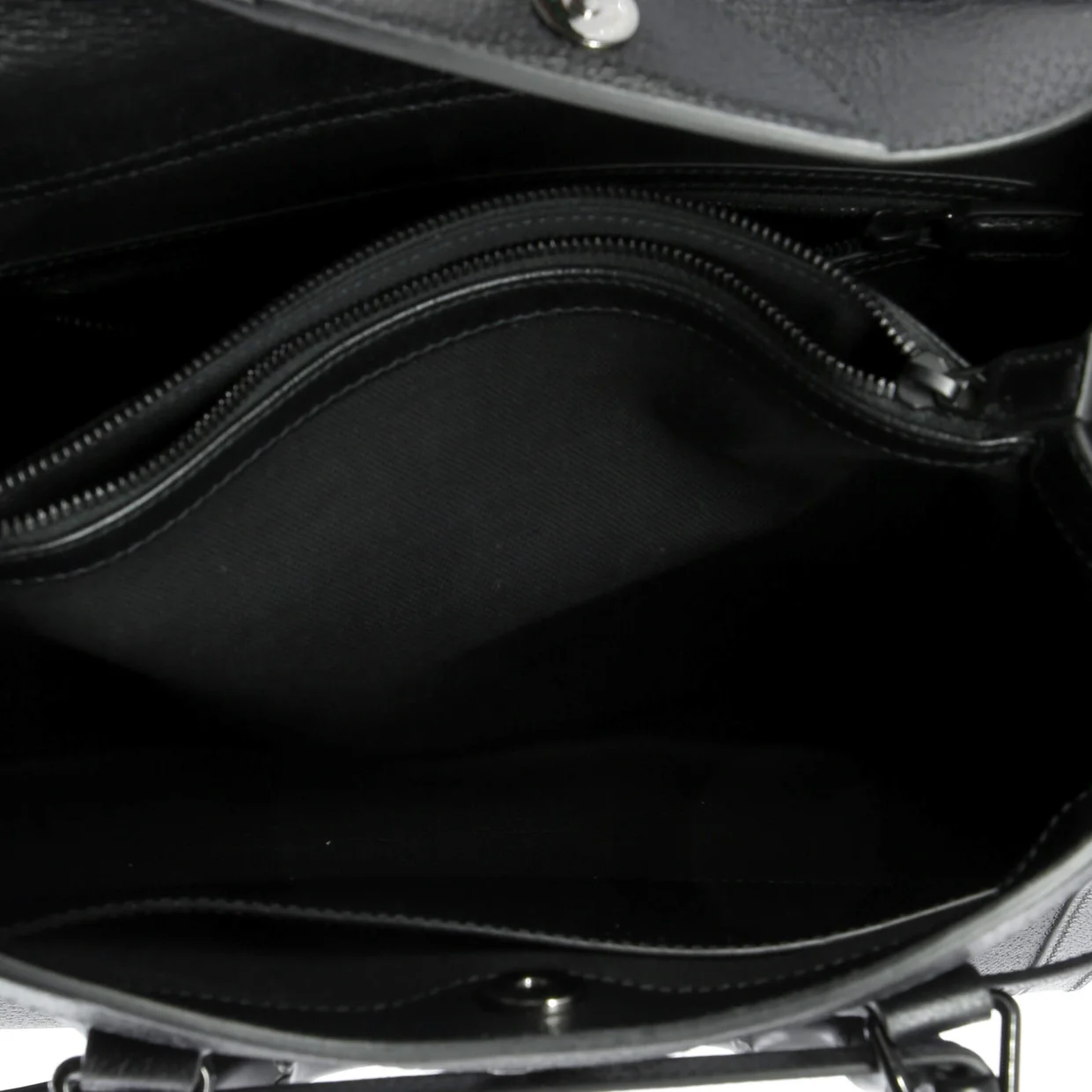 Diana NM Bamboo Handle Tote Leather Large - Deep Luxury