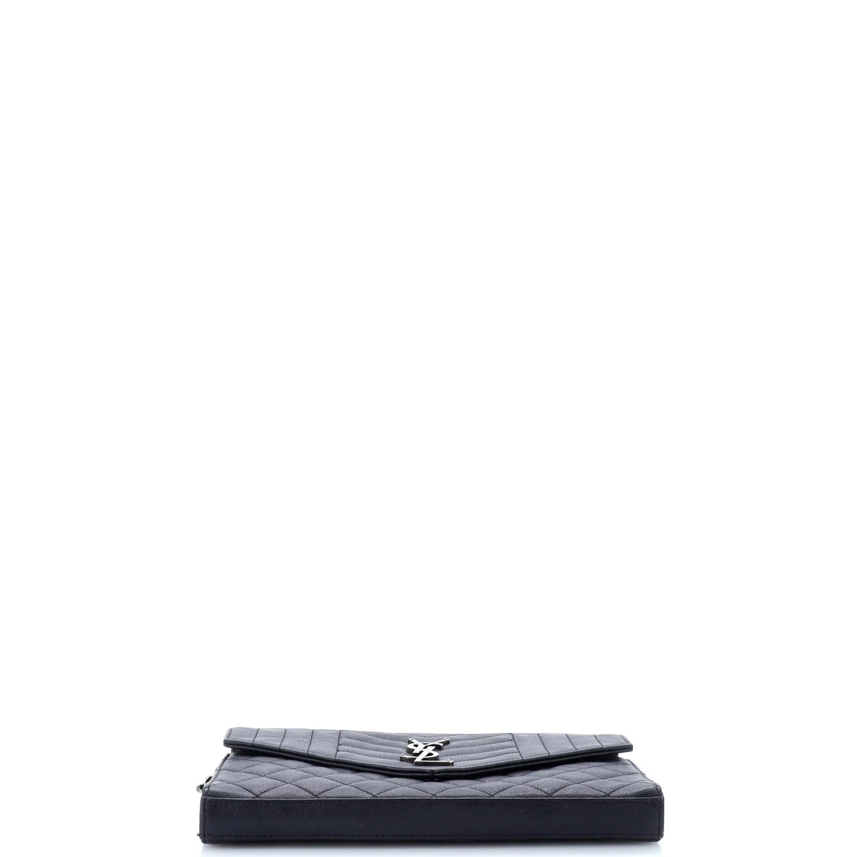 Classic Monogram Chain Wallet Mixed Matelasse Leather Medium - Deep Luxury