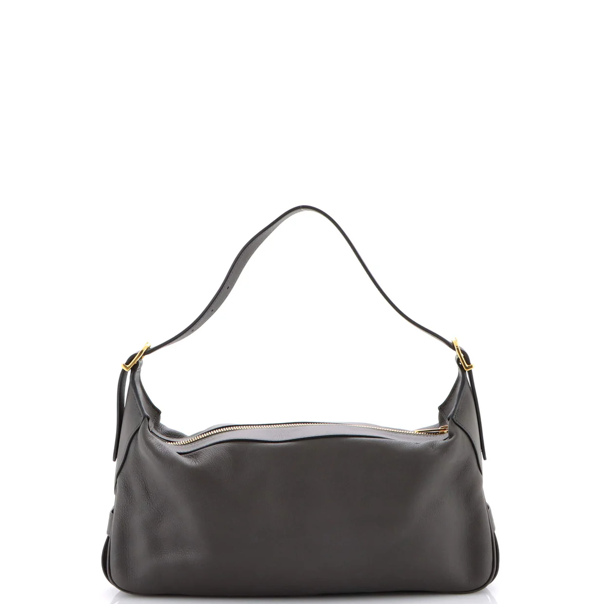 Romy Shoulder Bag Leather Medium - Deep Luxury
