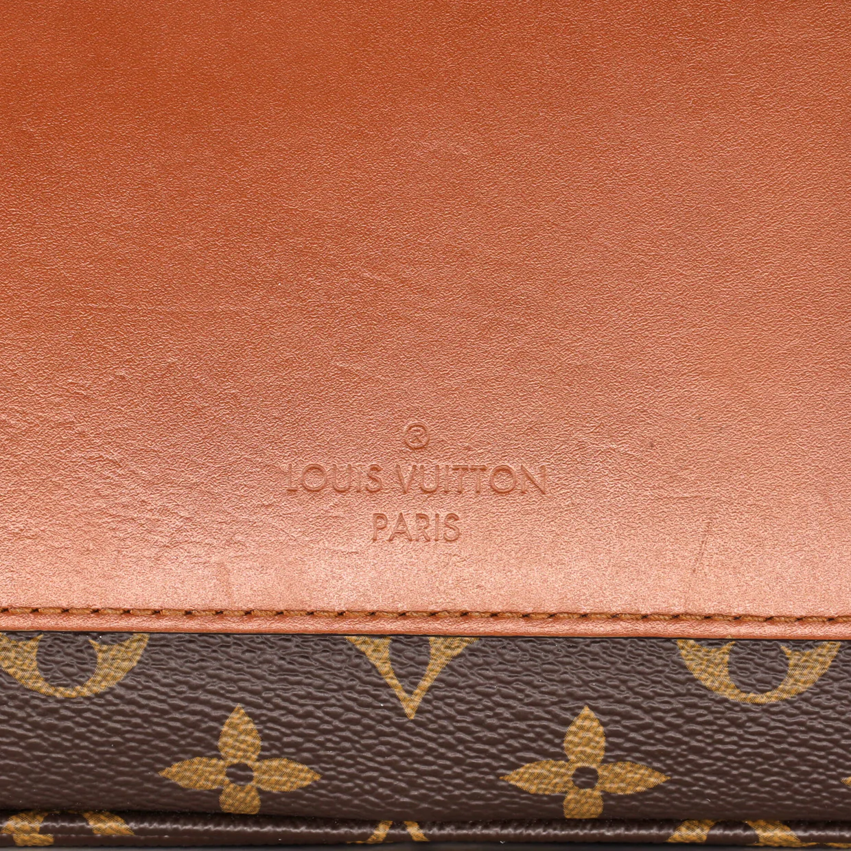 Marceau Handbag Monogram Canvas with Leather - Deep Luxury