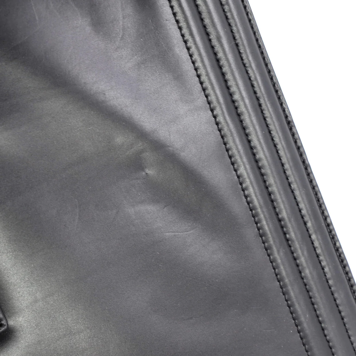 Boy Tote Glazed Calfskin Small - Deep Luxury