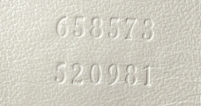 Briefcase GG Embossed Perforated Leather Medium - Deep Luxury