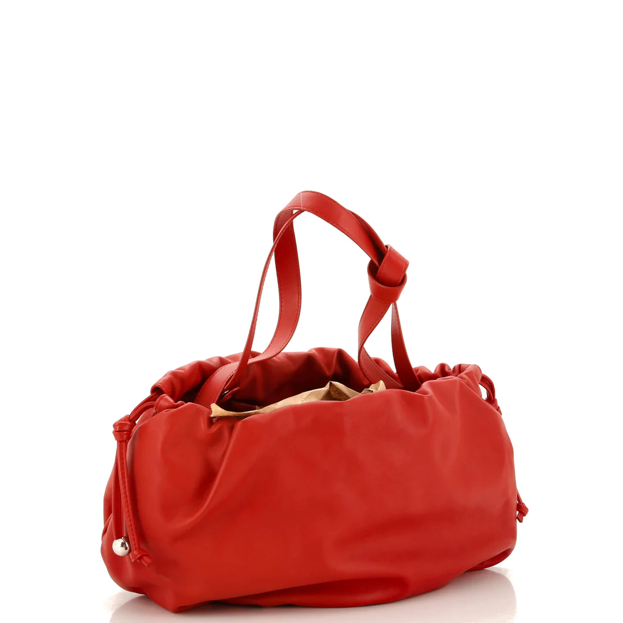 Bulb Shoulder Bag Leather Medium - Deep Luxury