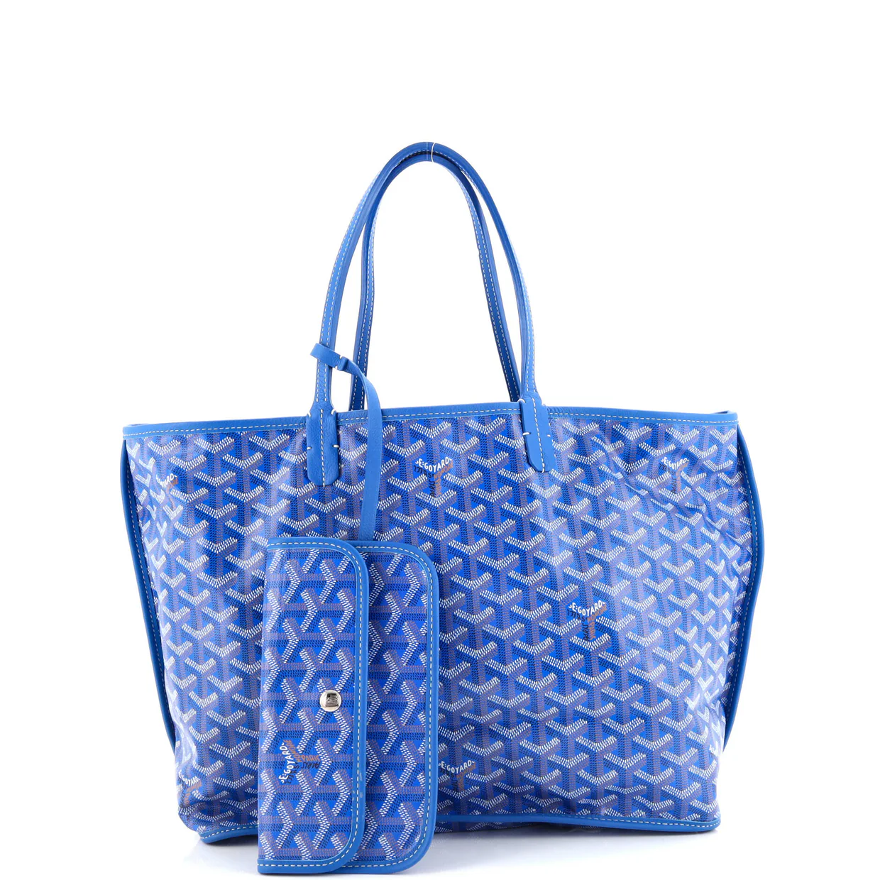 Anjou Reversible Tote Coated Canvas PM - Deep Luxury