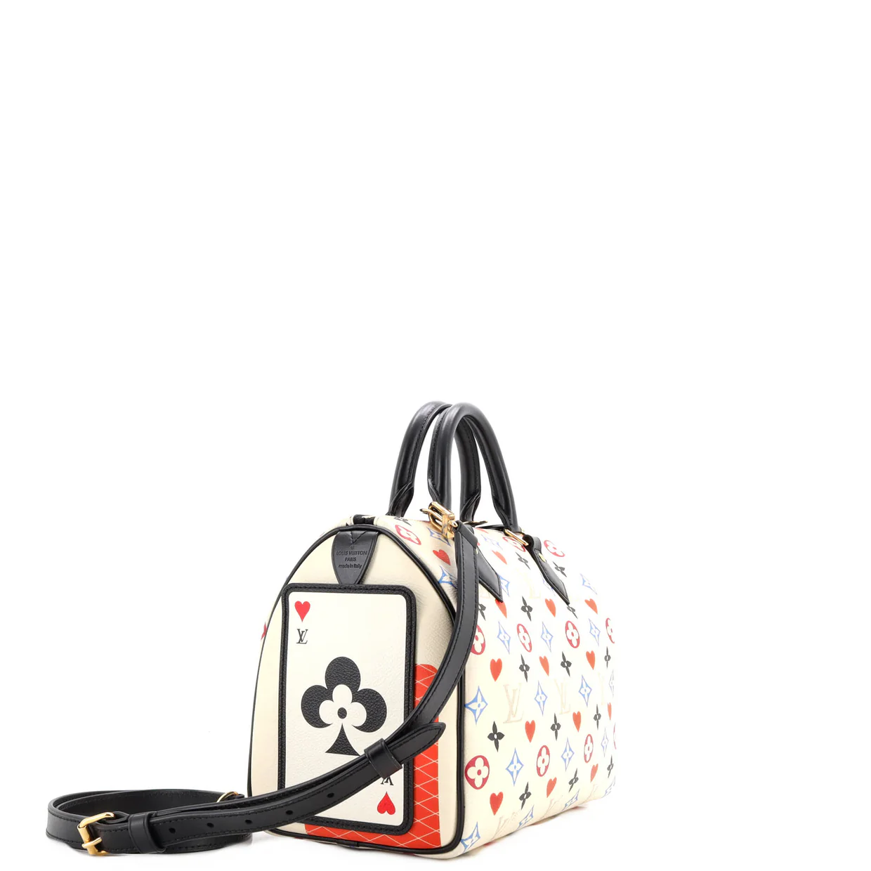 Speedy Bandouliere Bag Limited Edition Game On Multicolor Monogram 25 - Deep Luxury