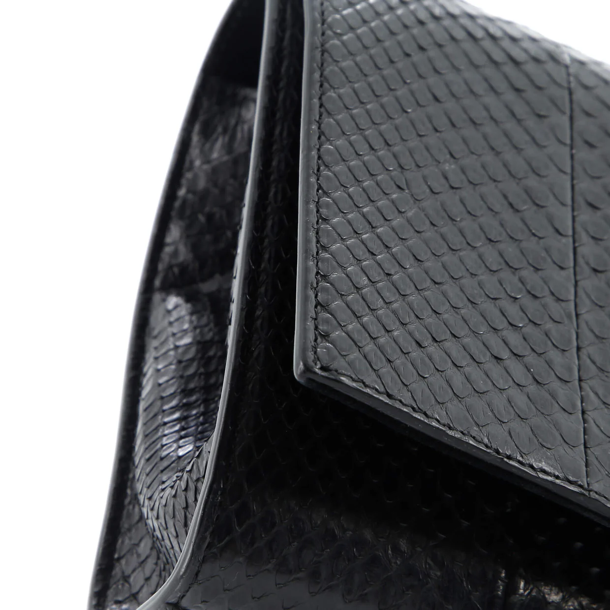 Classic Monogram Tassel Crossbody Bag Python Medium - Deep Luxury