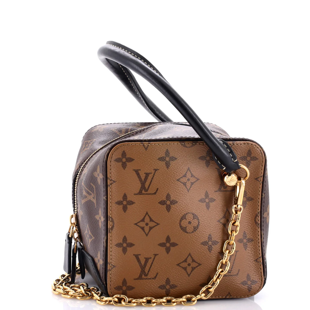 Square Bag Reverse Monogram Canvas - Deep Luxury