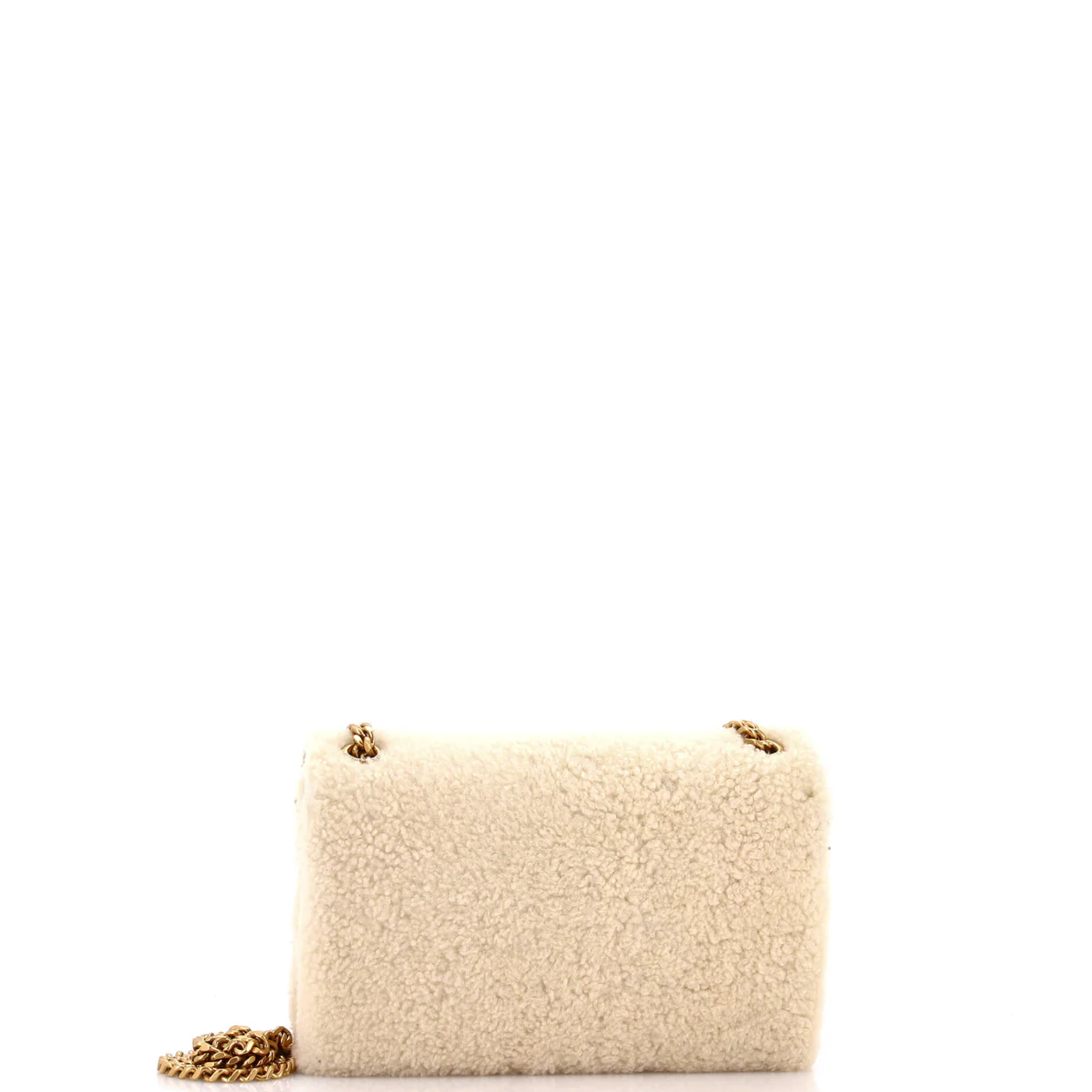 Classic Monogram Crossbody Bag Shearling Small - Deep Luxury