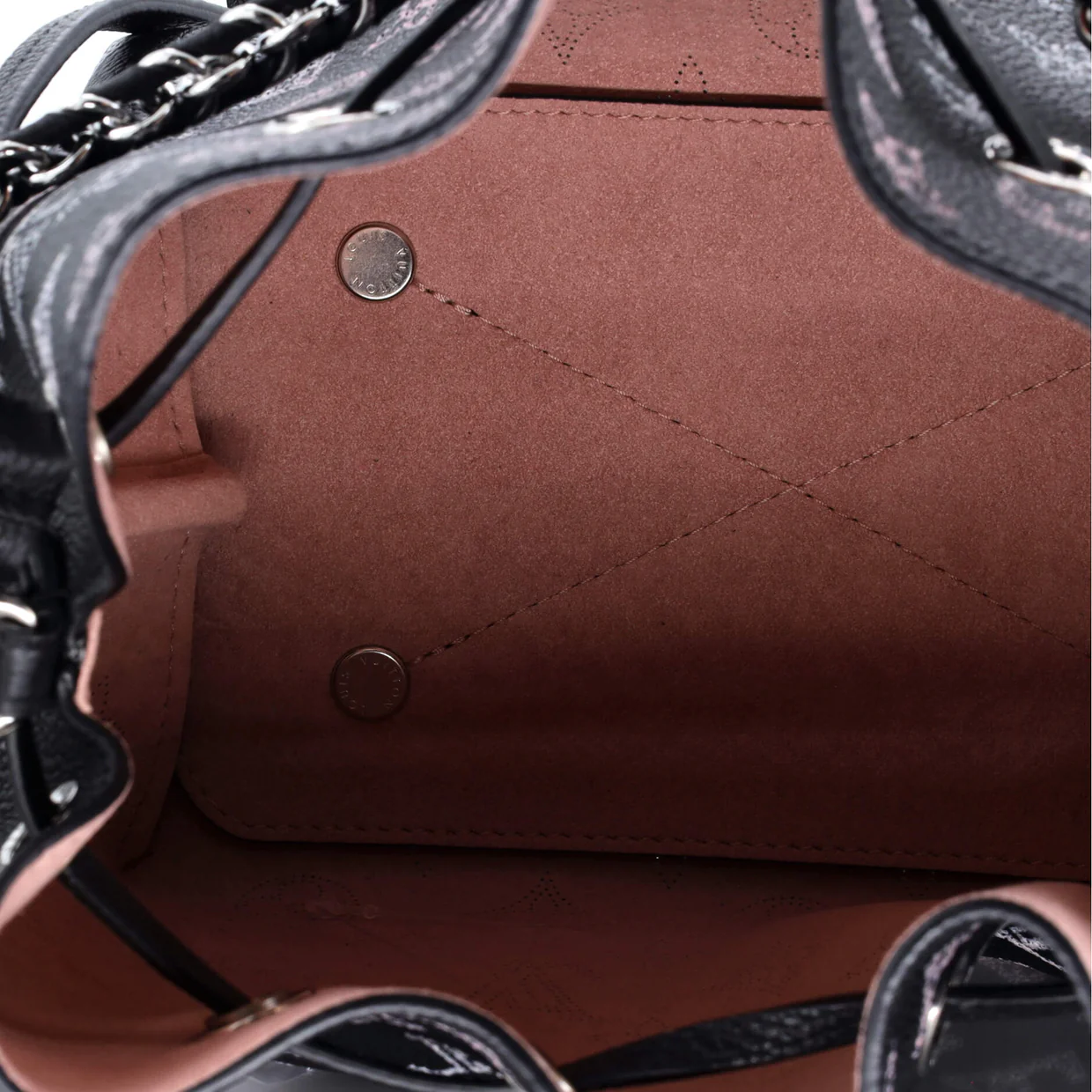 Bella Bucket Bag Flight Mode Mahina Leather - Deep Luxury