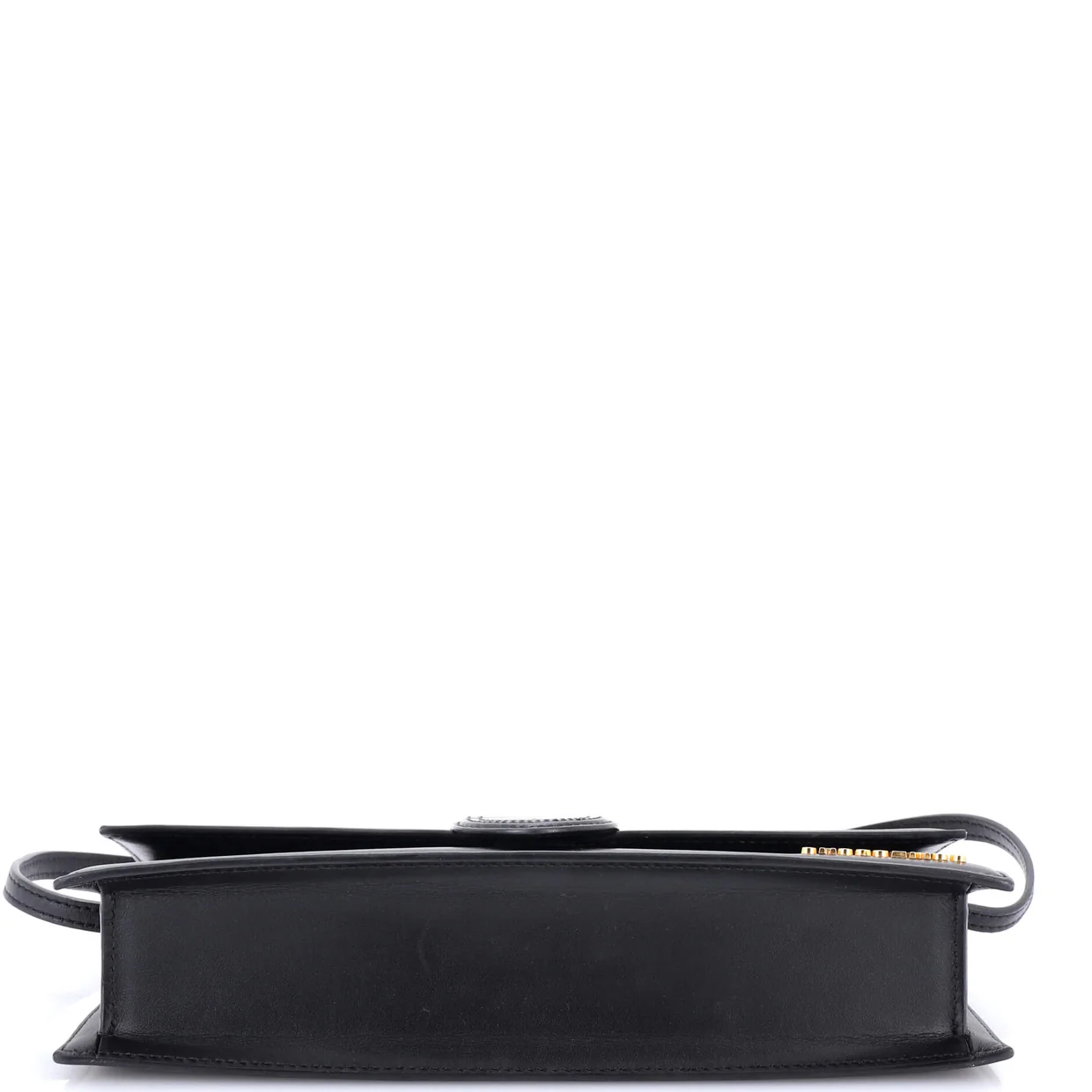 Le Bambino Flap Shoulder Bag Leather Long - Deep Luxury
