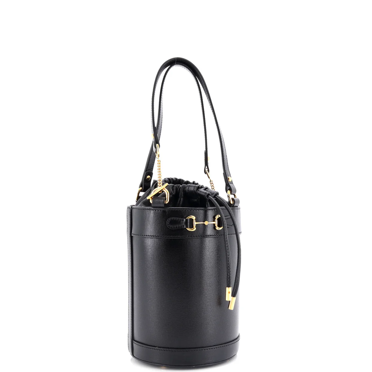Horsebit 1955 Bucket Bag Leather Small - Deep Luxury