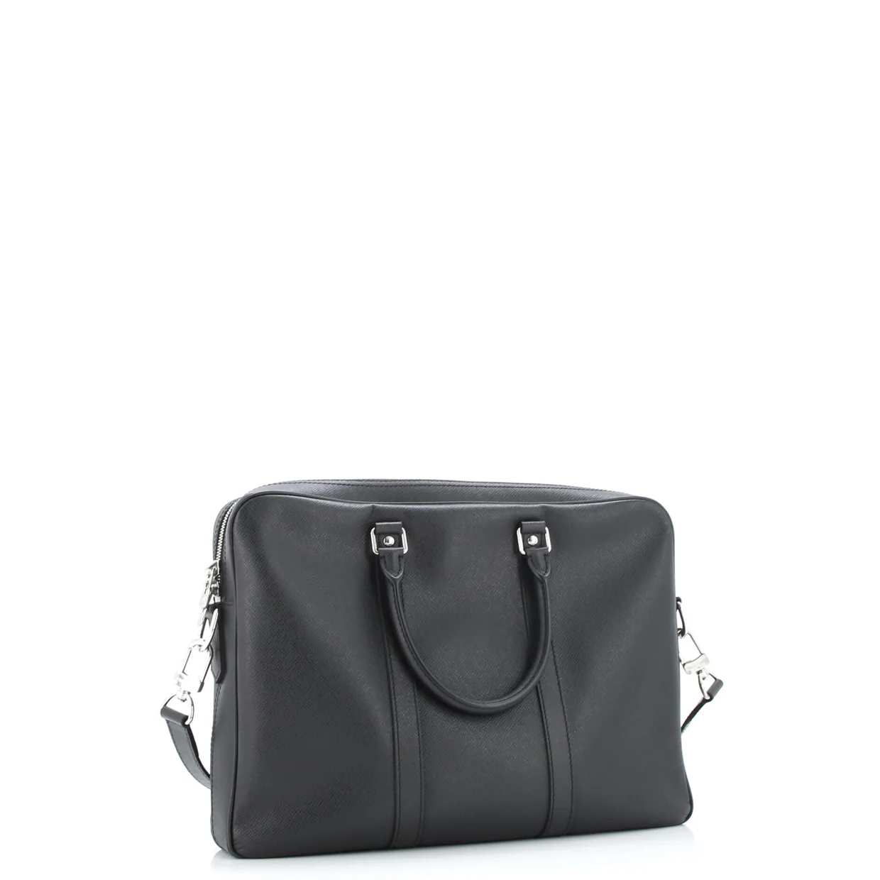 Porte-Documents Voyage Briefcase Taiga Leather PM - Deep Luxury