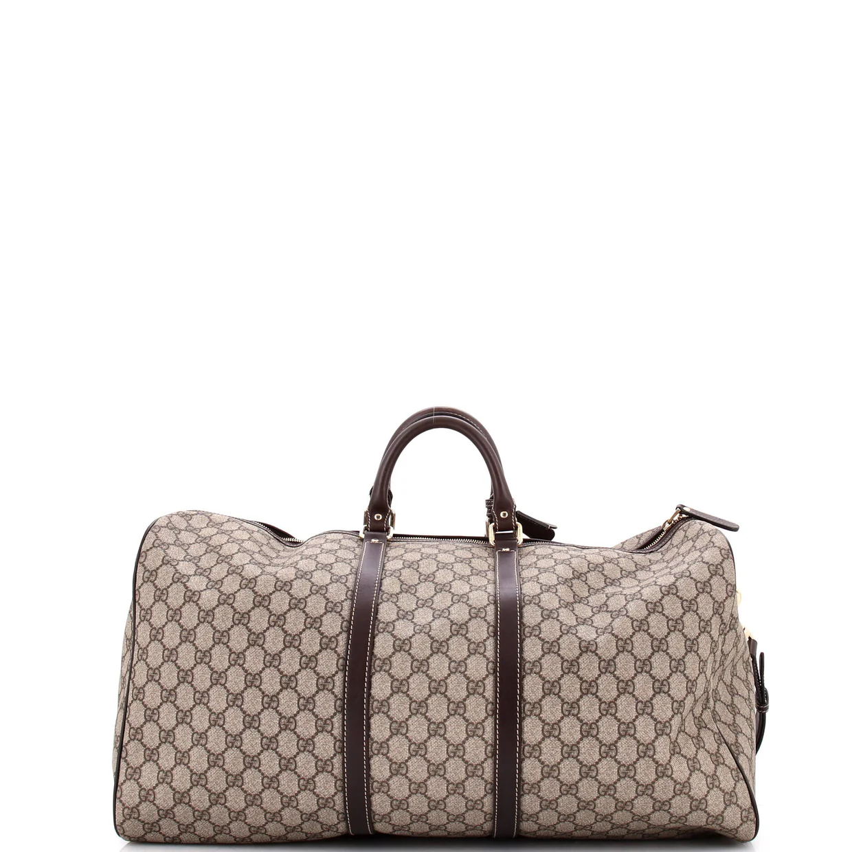 Carry On Convertible Duffle Bag GG Coated Canvas Medium - Deep Luxury