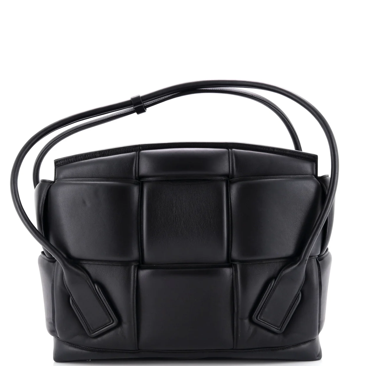 Arco Bag Padded Maxi Intrecciato Leather Large - Deep Luxury