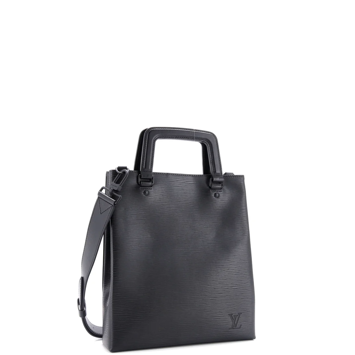 Sac Plat Fold Bag Epi Leather - Deep Luxury