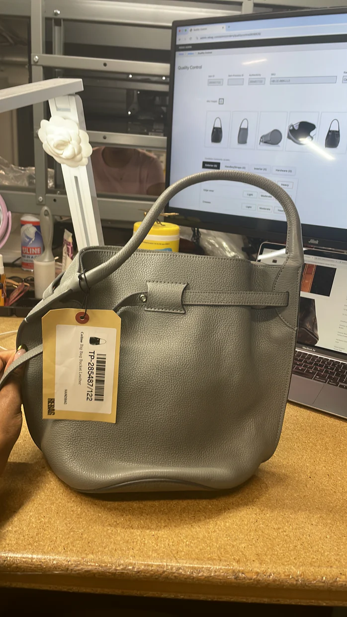 Big Bag Bucket Leather - Deep Luxury