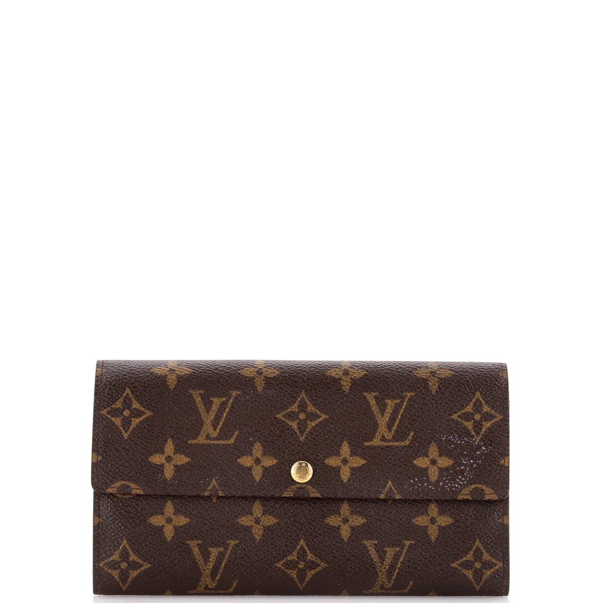 Vintage Sarah Wallet Monogram Canvas - Deep Luxury