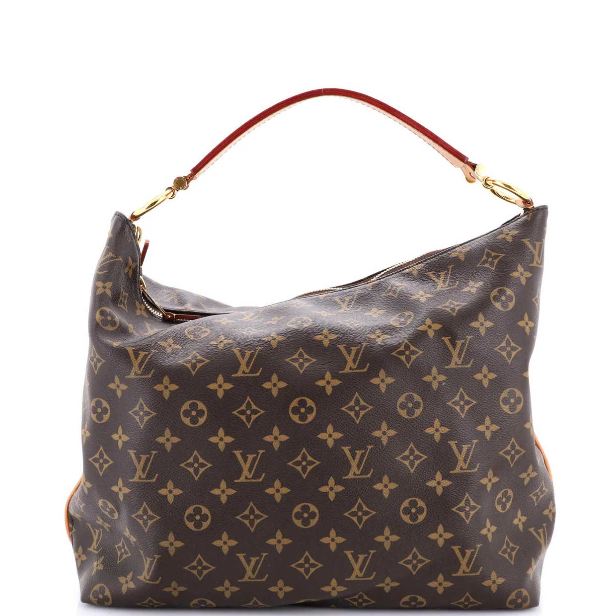 Sully Handbag Monogram Canvas MM - Deep Luxury