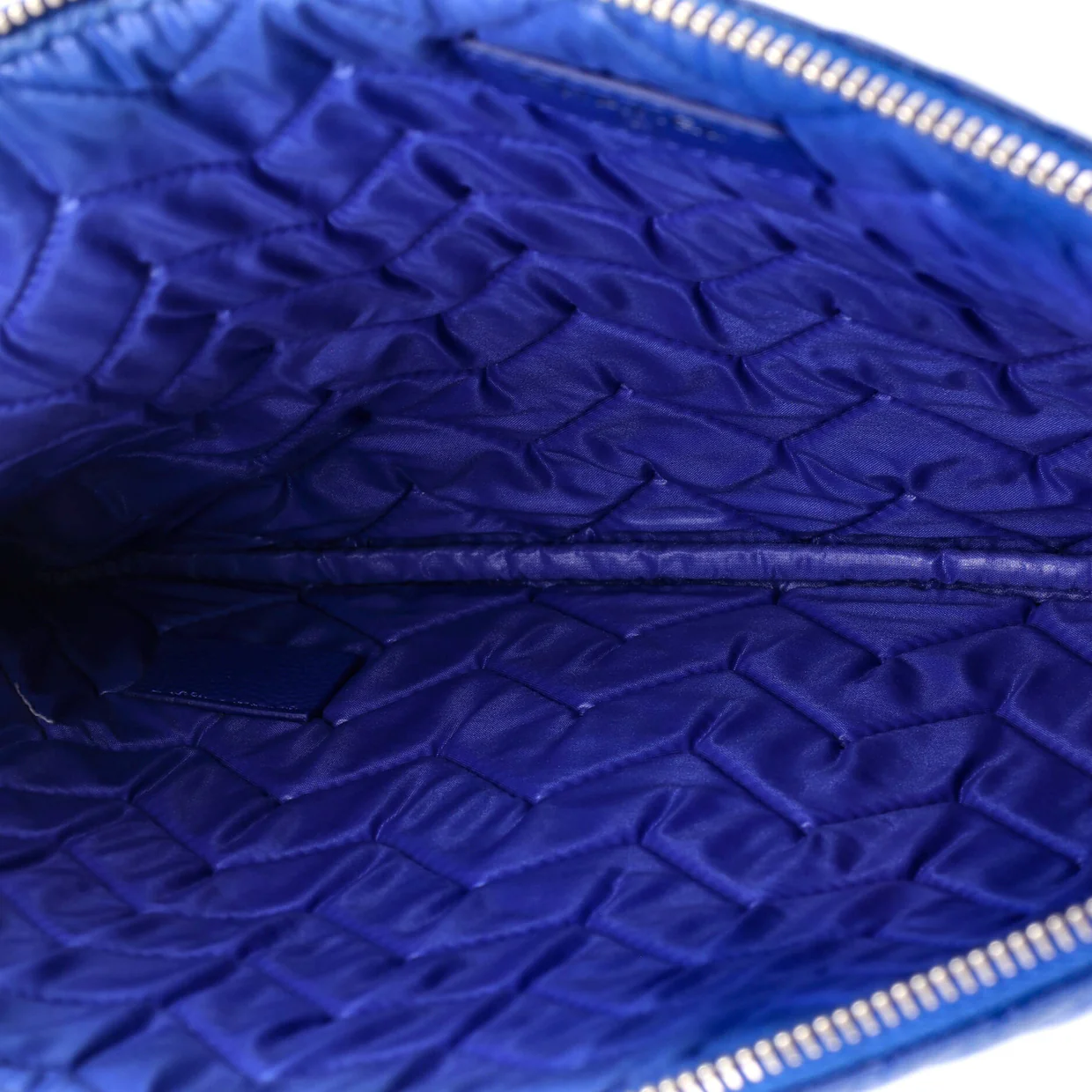 O Case Clutch Chevron Caviar Medium - Deep Luxury