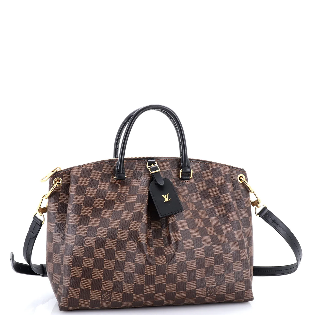 Odeon Tote Damier MM - Deep Luxury