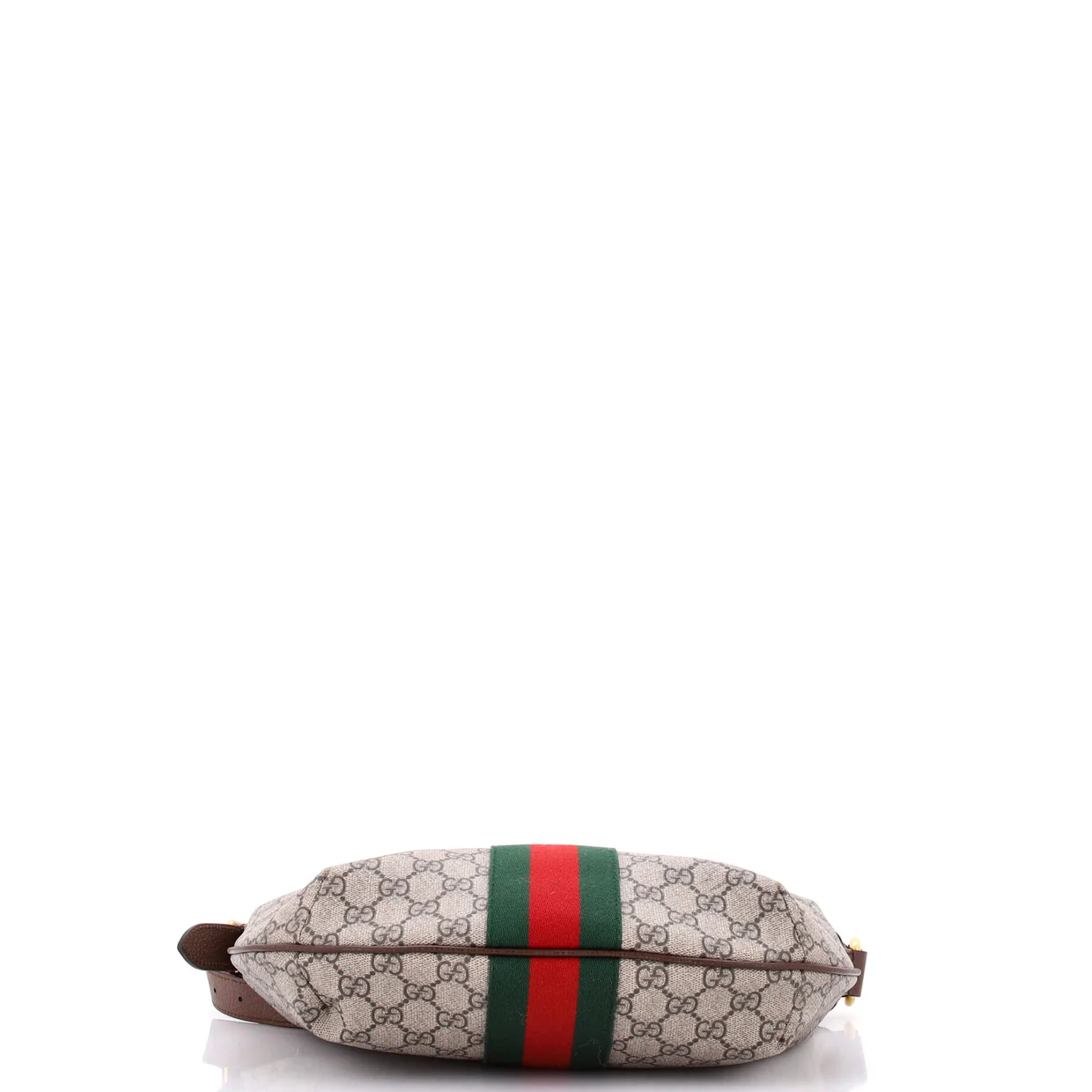 Ophidia Half Moon Hobo GG Coated Canvas Small - Deep Luxury