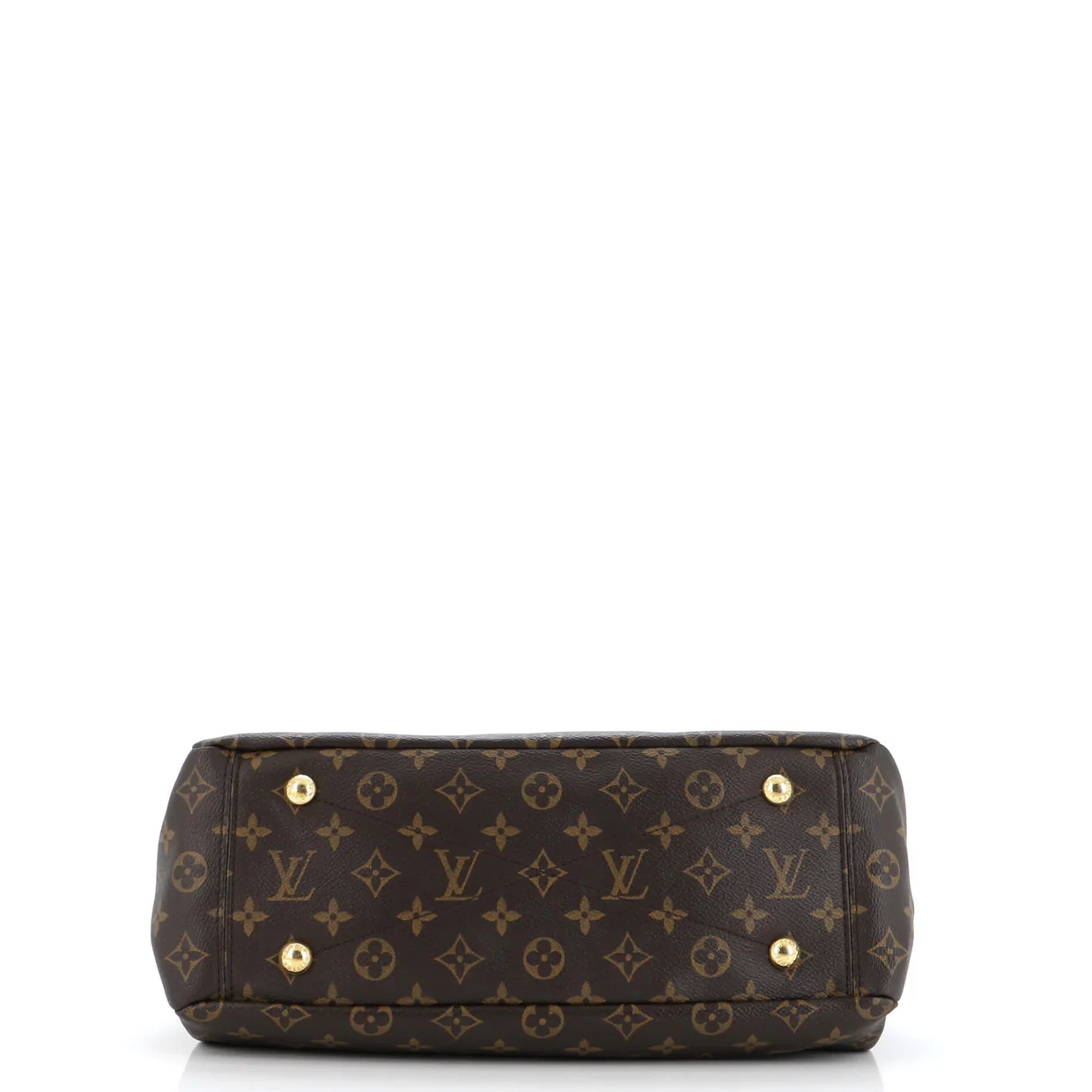 Pallas Tote Monogram Canvas with Leather - Deep Luxury