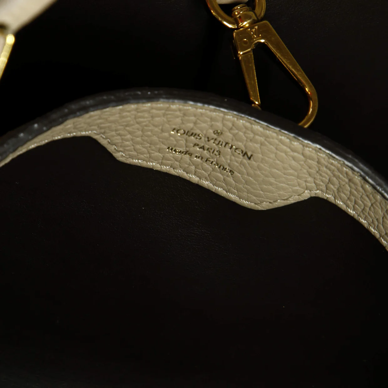 Capucines Bag Leather PM - Deep Luxury