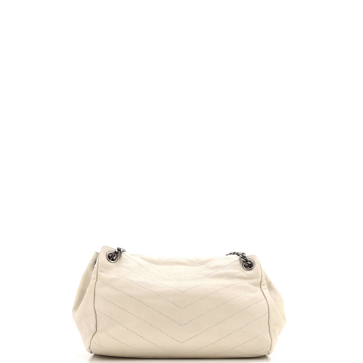 Nolita Satchel Matelasse Chevron Leather Medium - Deep Luxury