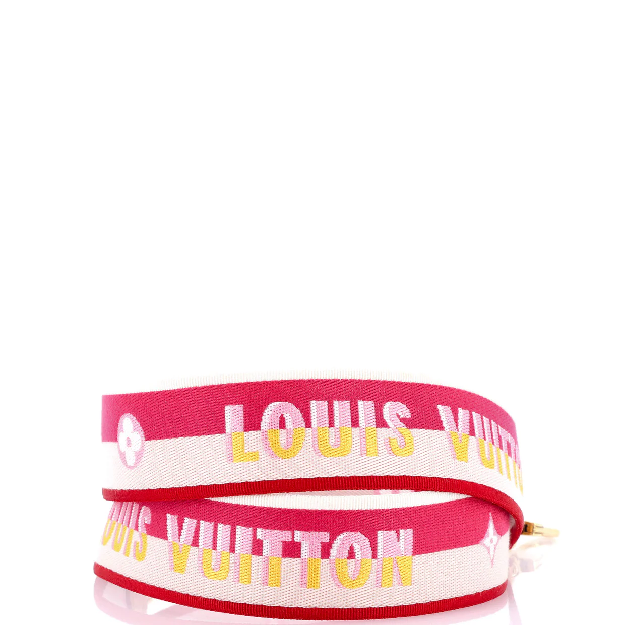 Logo Shoulder Strap Jacquard Wide - Deep Luxury