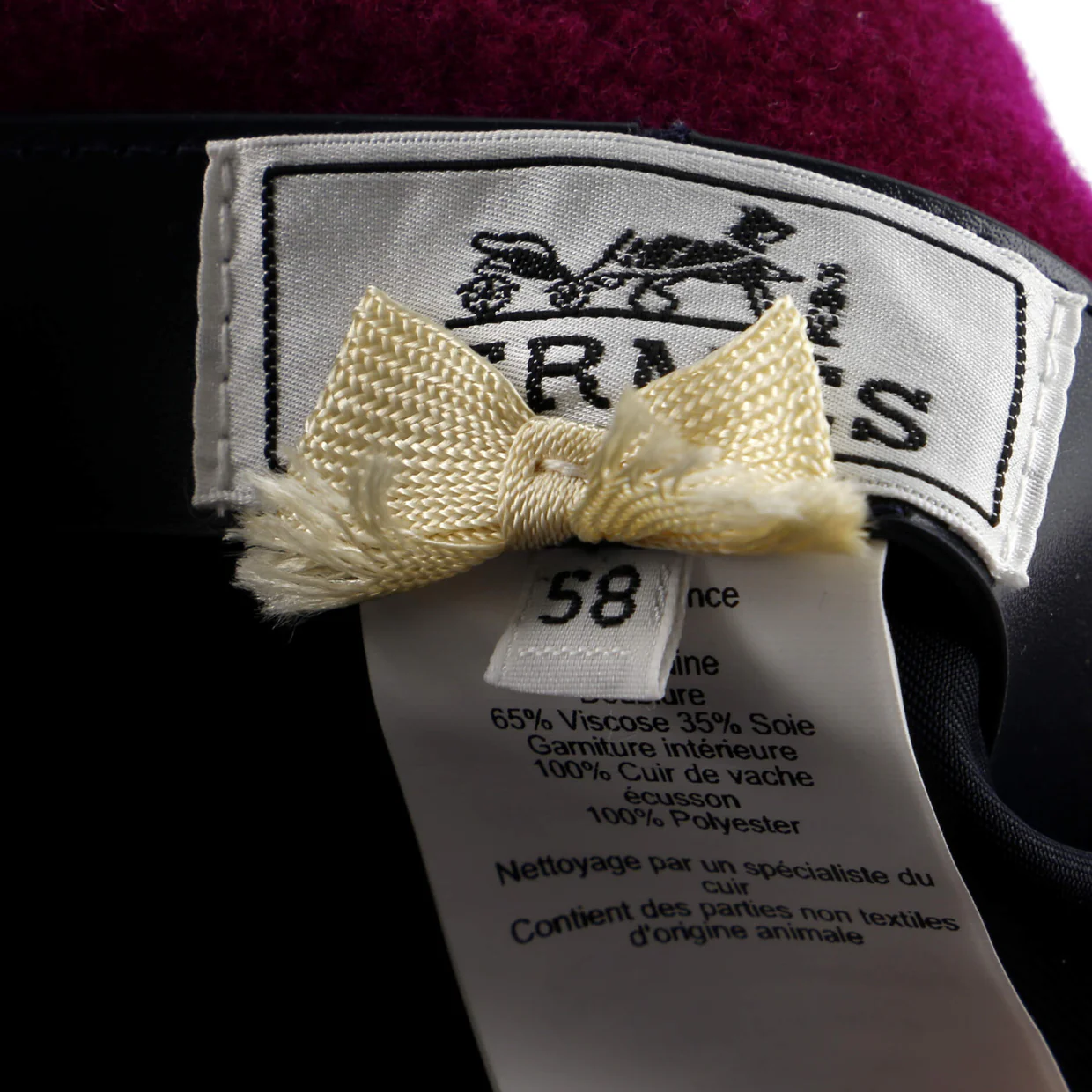 Beret Hat Wool - Deep Luxury
