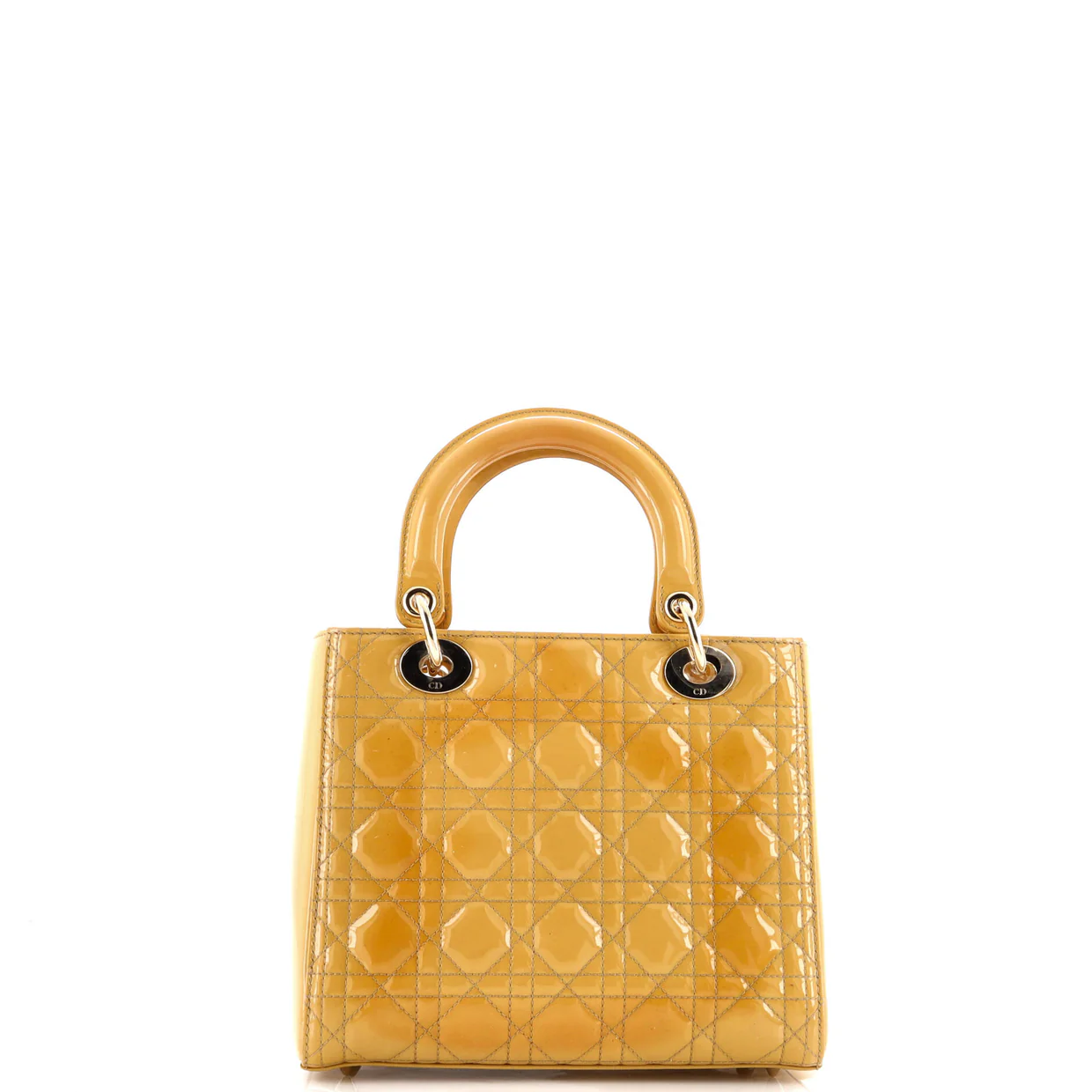 Lady Dior Bag Cannage Quilt Patent Medium - Deep Luxury
