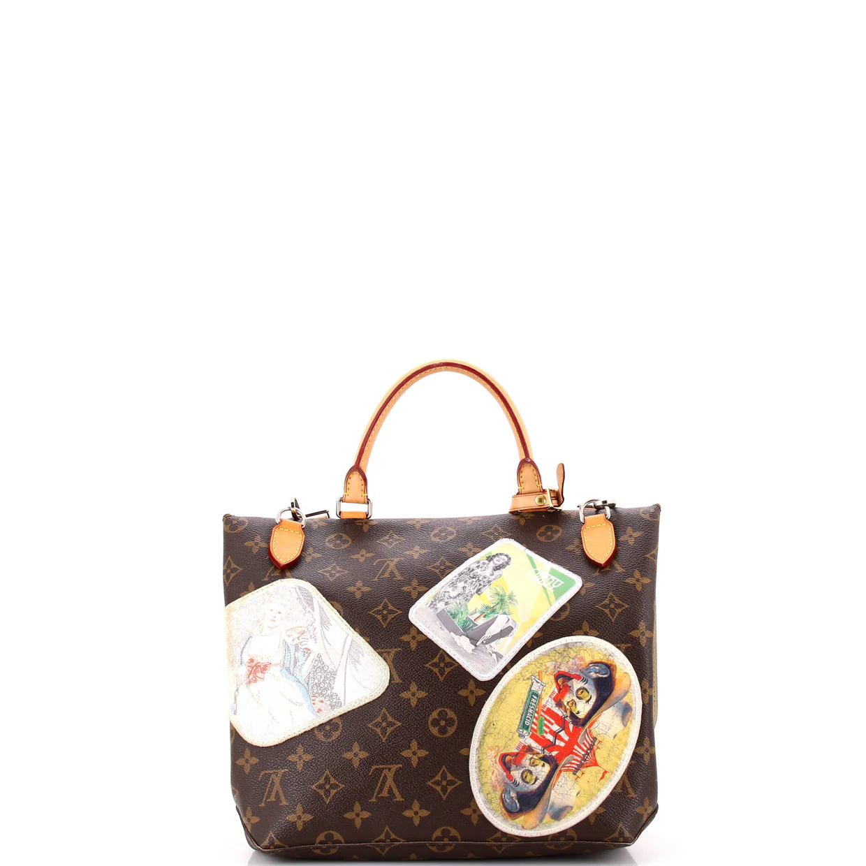 Cindy Sherman Camera Messenger Bag Patch Embellished Monogram Canvas - Deep Luxury