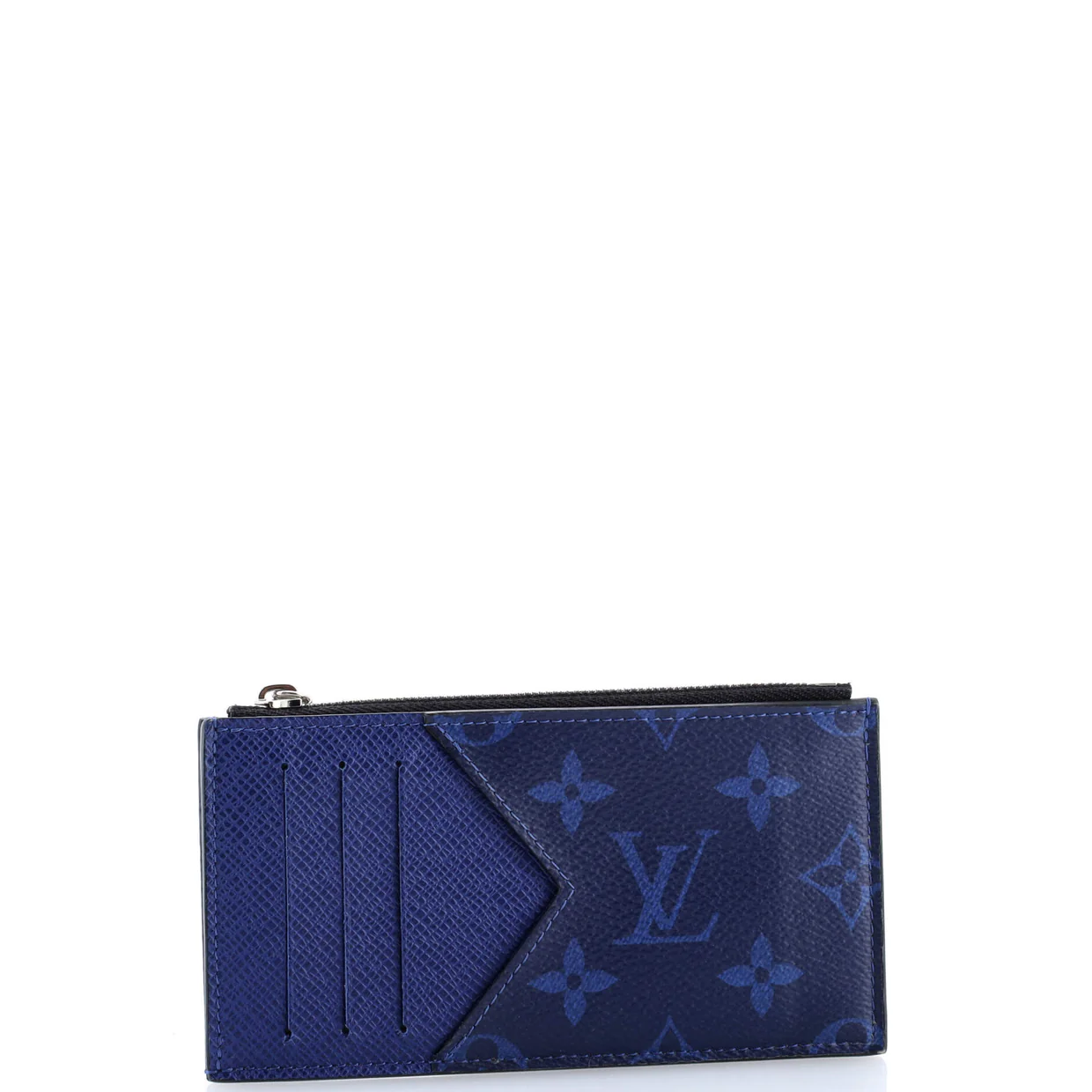 Coin Card Holder Monogram Taigarama - Deep Luxury