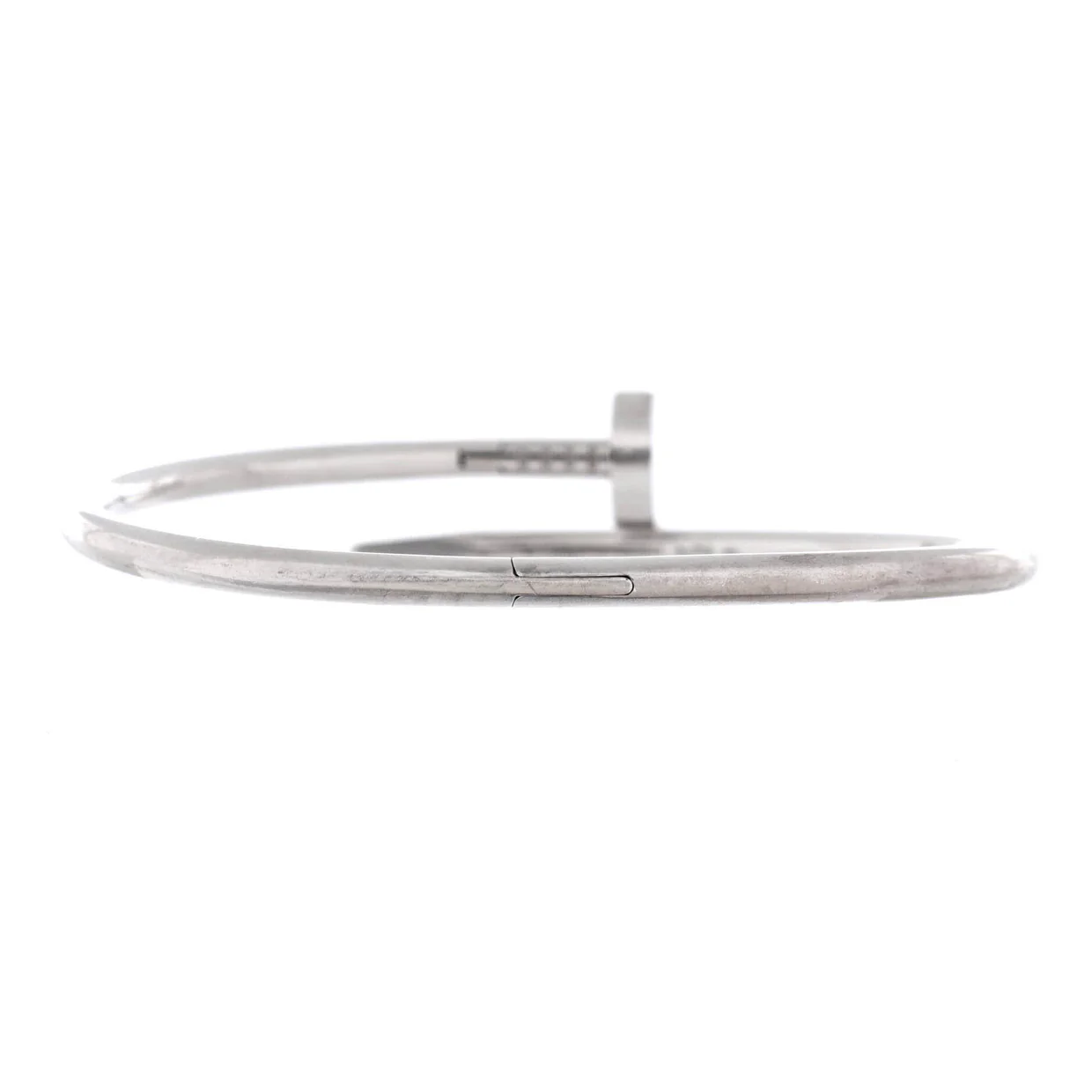 Juste un Clou Bracelet 18K White Gold Classic - Deep Luxury
