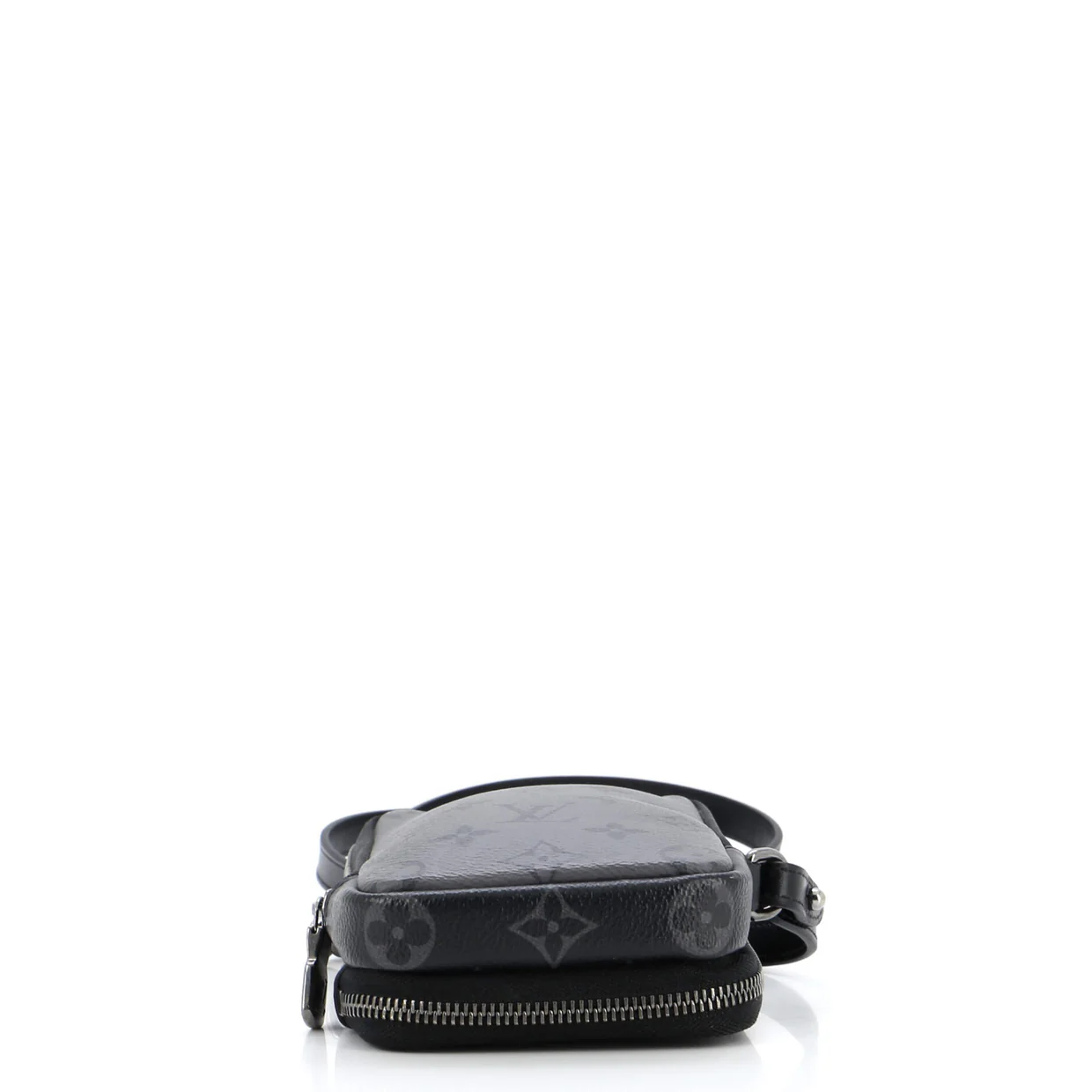 Double Phone Pouch Reverse Monogram Eclipse Canvas - Deep Luxury