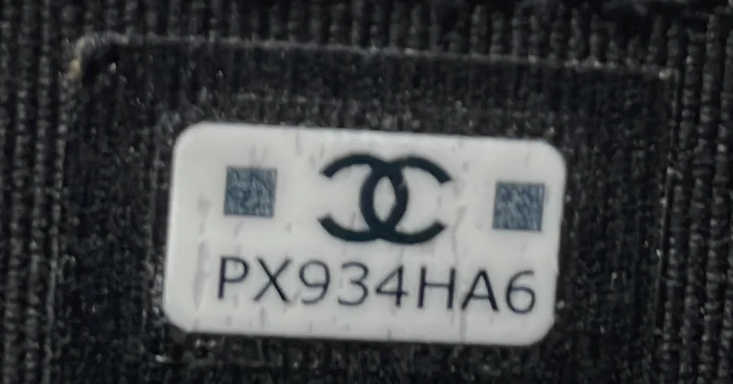 Double You CC Flap Clutch with Chain Quilted Denim - Deep Luxury