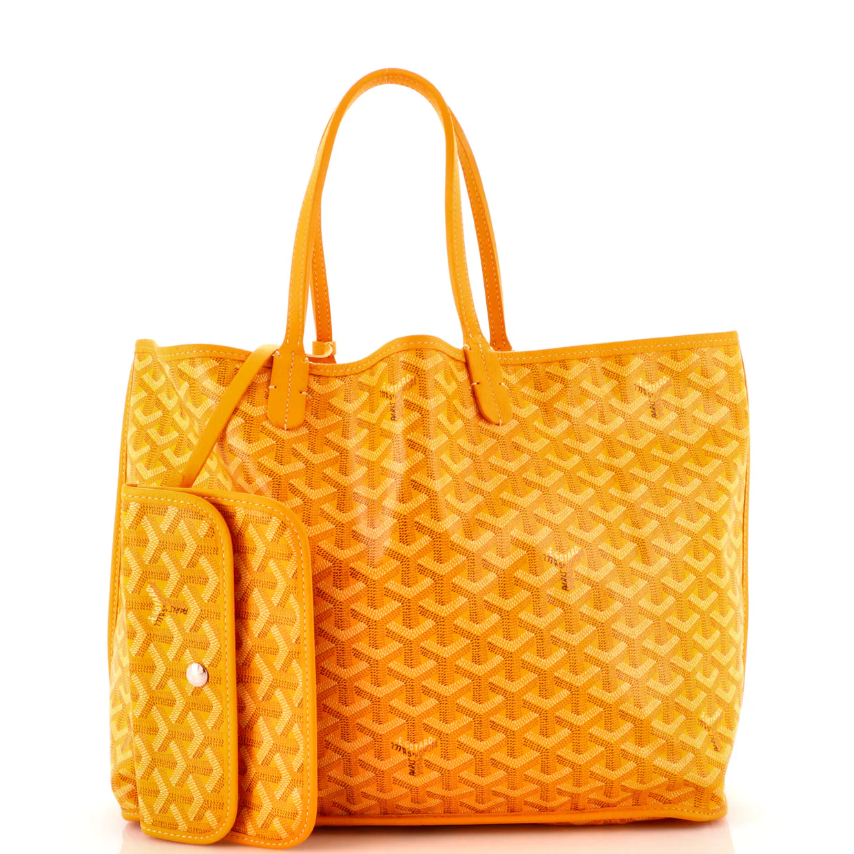 Anjou Reversible Tote Coated Canvas PM - Deep Luxury