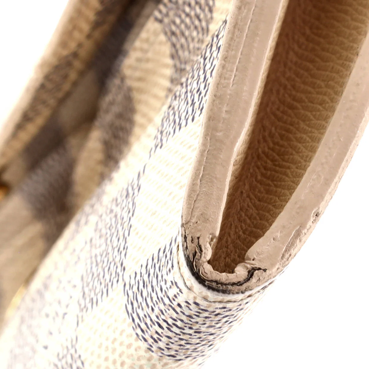 Emilie Wallet Damier - Deep Luxury