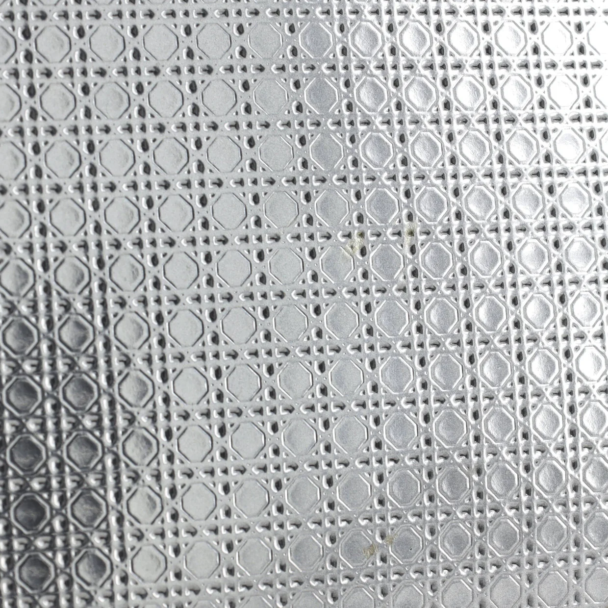 Lady Dior Bag Micro Cannage Metallic Calfskin Medium - Deep Luxury