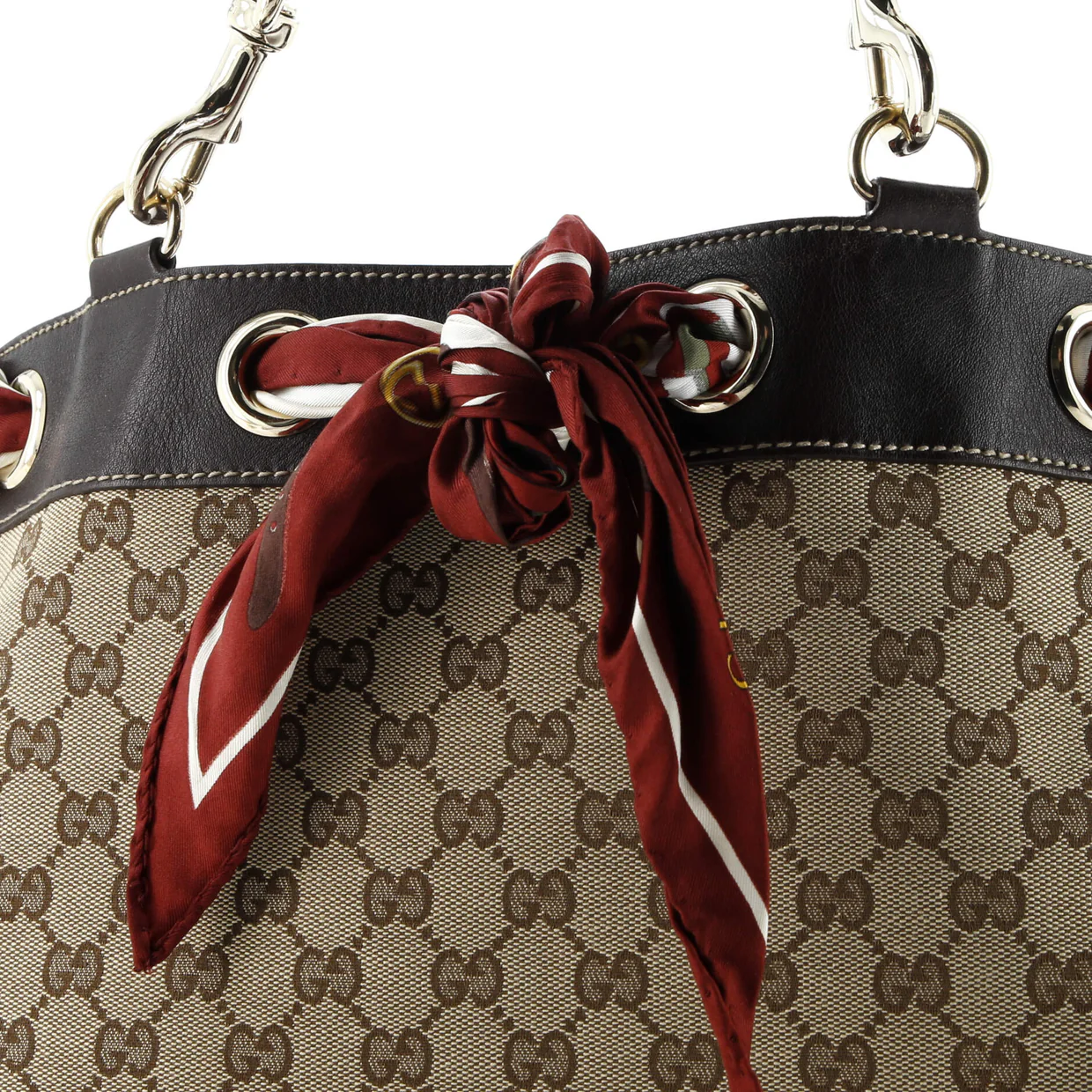 Positano Tote GG Canvas Large - Deep Luxury