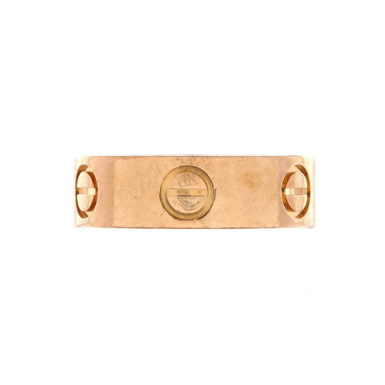 Love Band Ring 18K Rose Gold - Deep Luxury