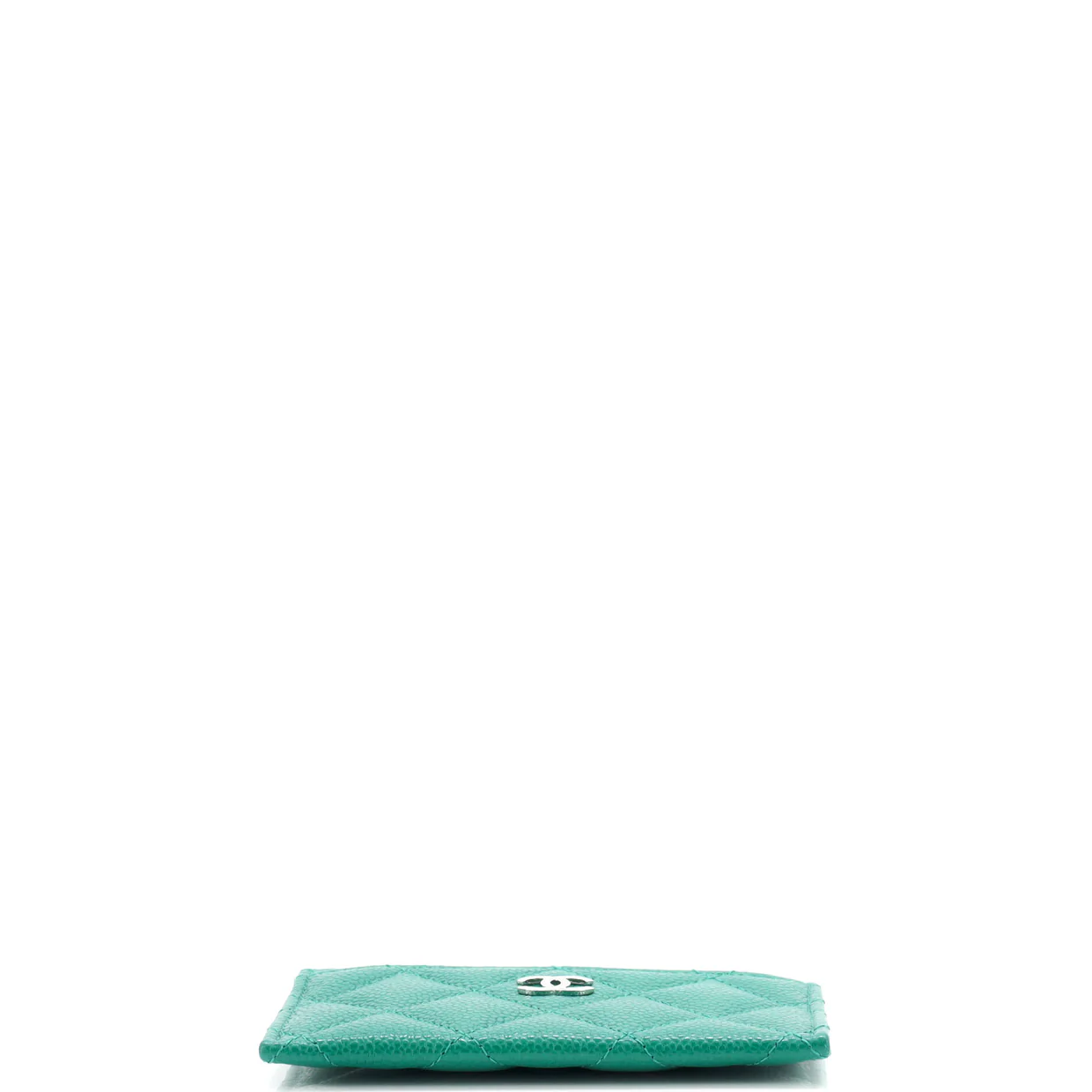 Classic Card Holder Quilted Caviar - Deep Luxury