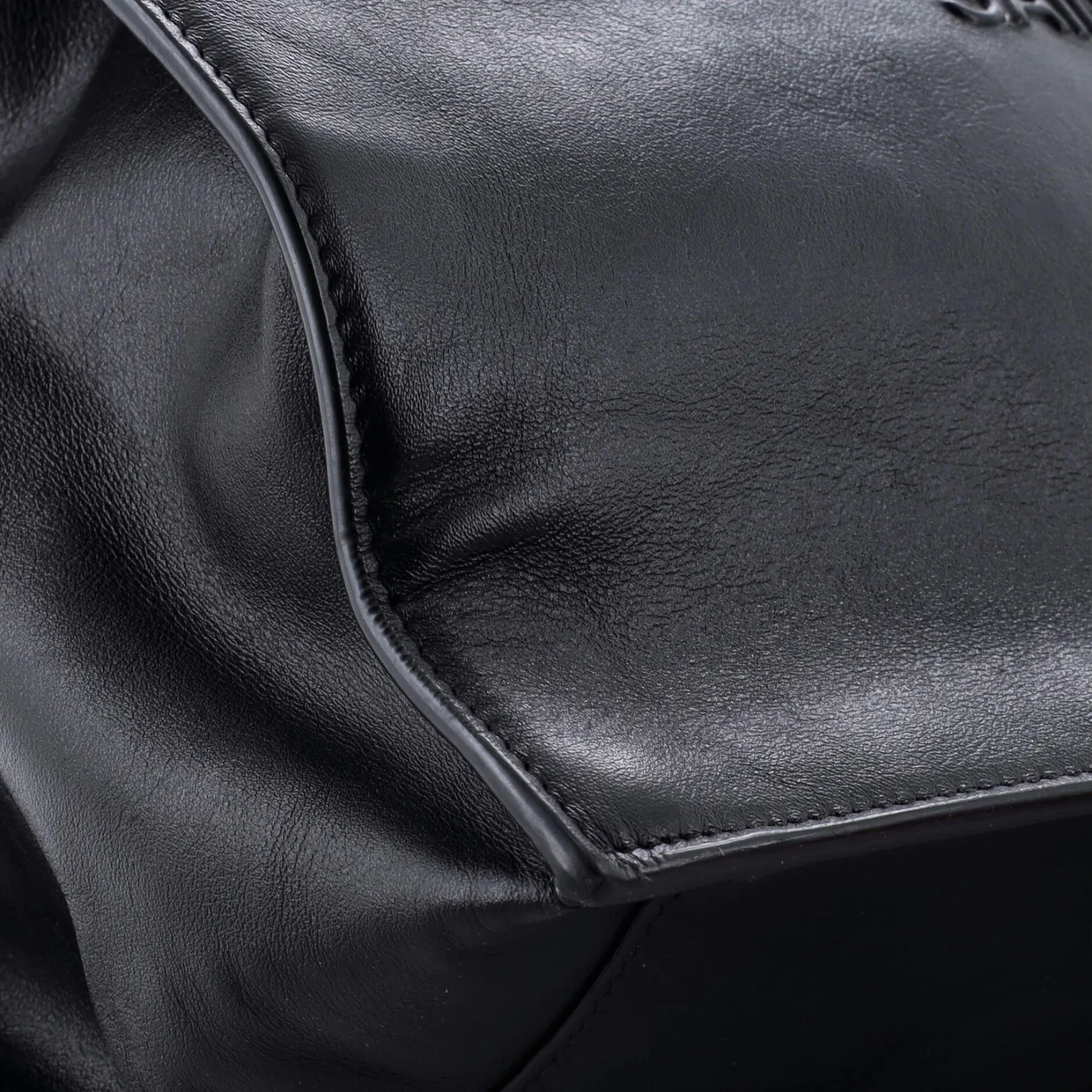 Rive Gauche Shopper Tote Leather Small - Deep Luxury